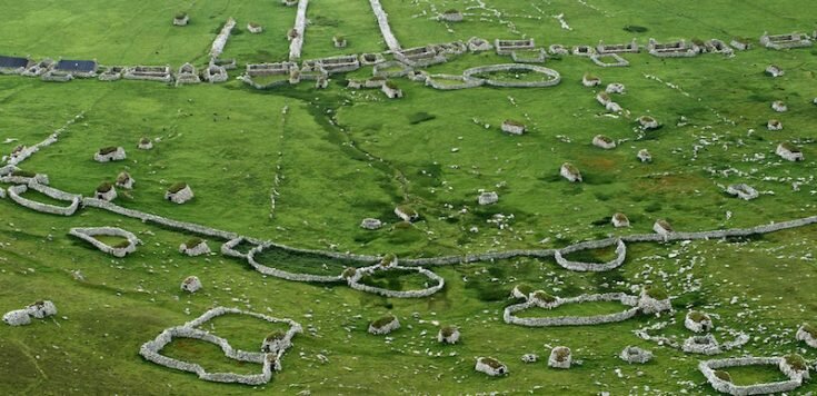 Lesions in the Landscape Village Bay from above 800